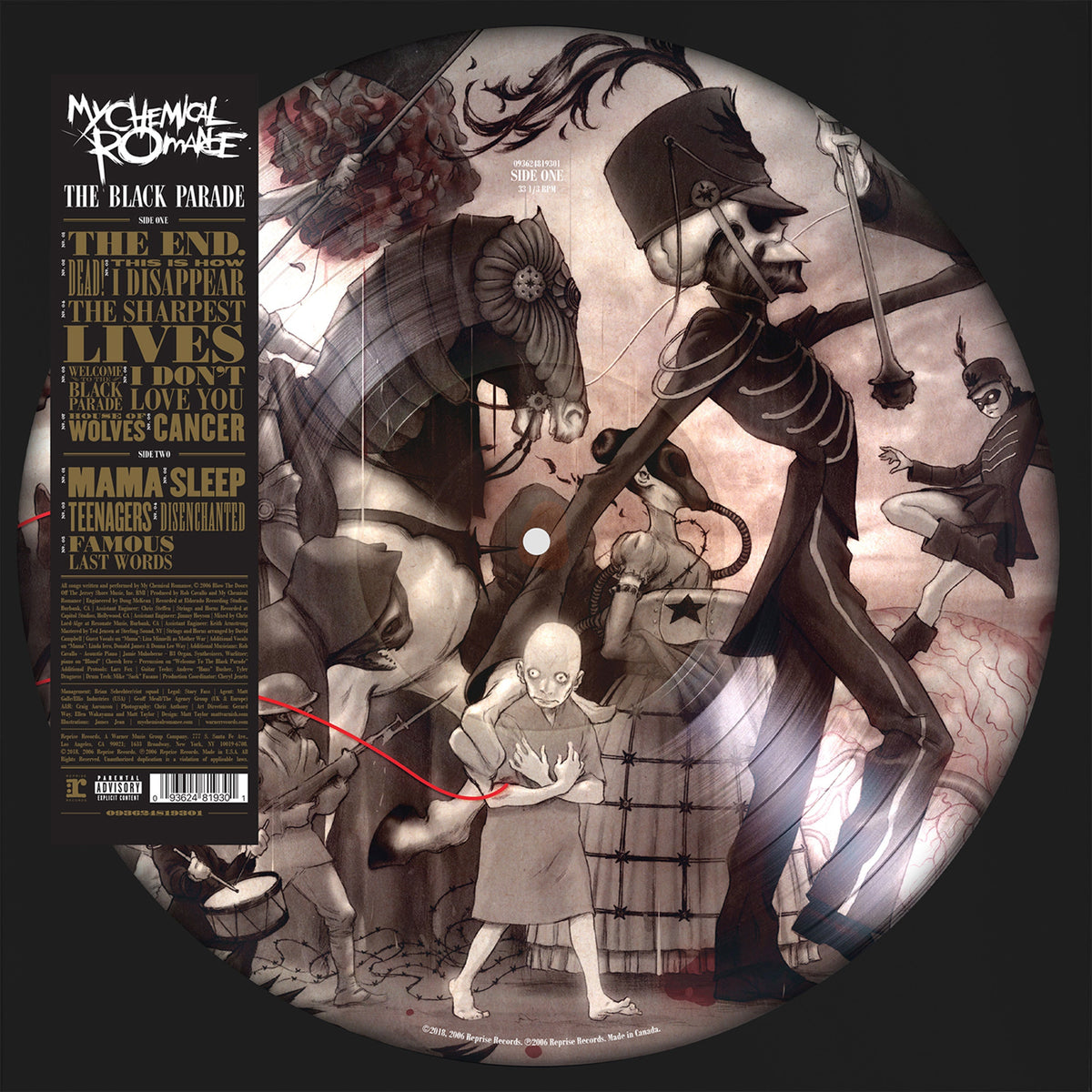 My Chemical Romance - The Black Parade (Limited) [Picture Disc] Vinyl