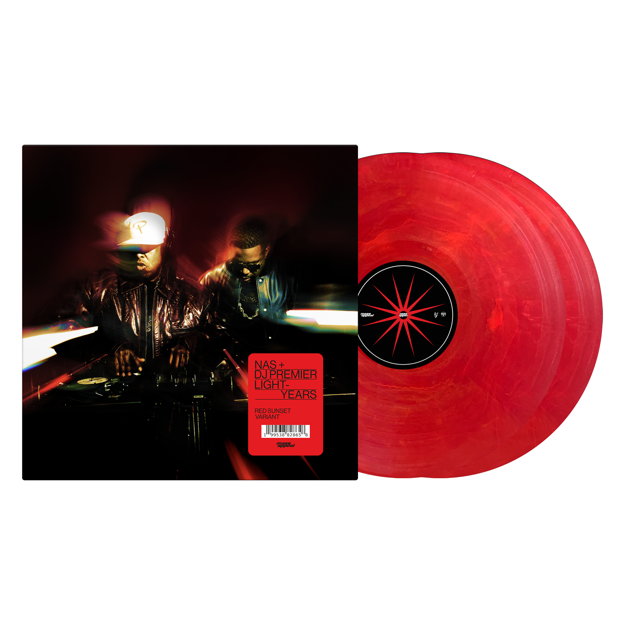 Nas And Dj Premier - Light-Years [Red Vinyl] [2LP] Vinyl