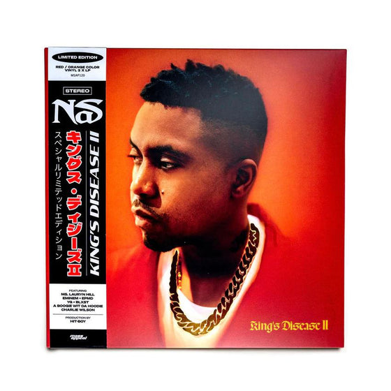 Nas - King's Disease Ii (Colored Vinyl, Red, Orange) (2 Lp's) Vinyl