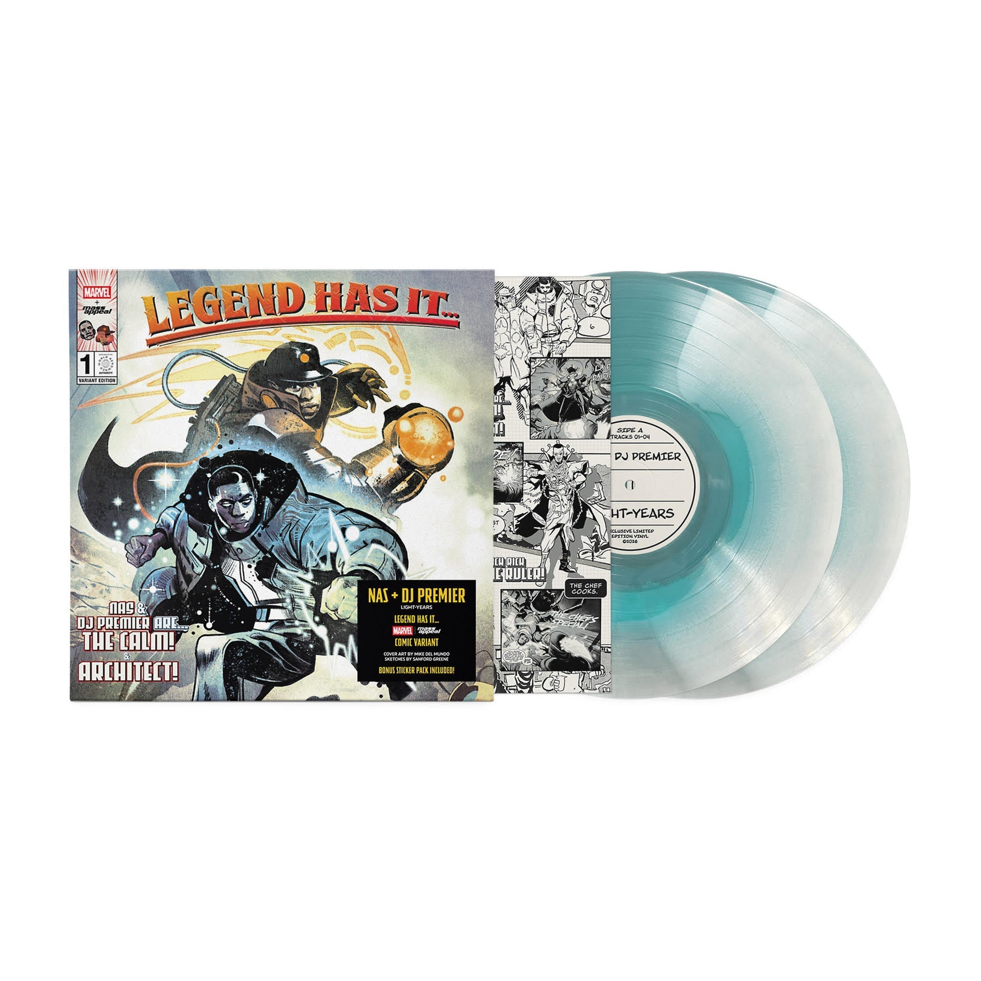 Nas - Light-Years [Clear/Blue Marble] [2LP] Vinyl