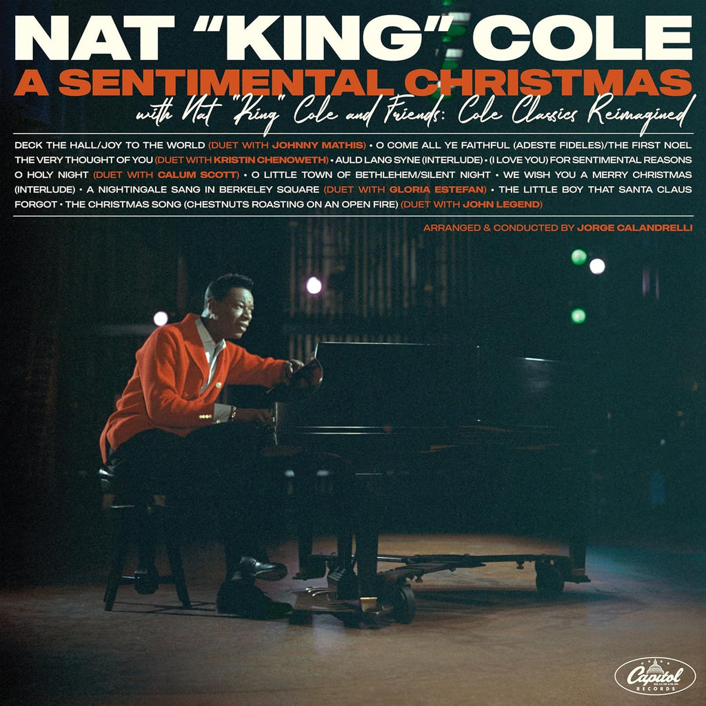 Nat King Cole - A Sentimental Christmas with Nat King Cole and Friends: Cole Classics Reimagined (Limited Edition, Translucent Red Colored Vinyl) Vinyl