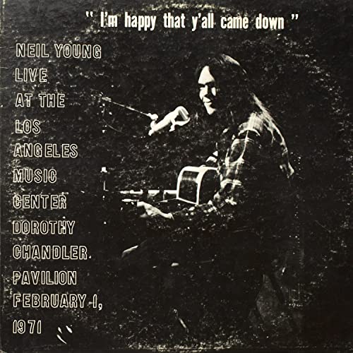 Neil Young - Dorothy Chandler Pavilion 1971 Vinyl