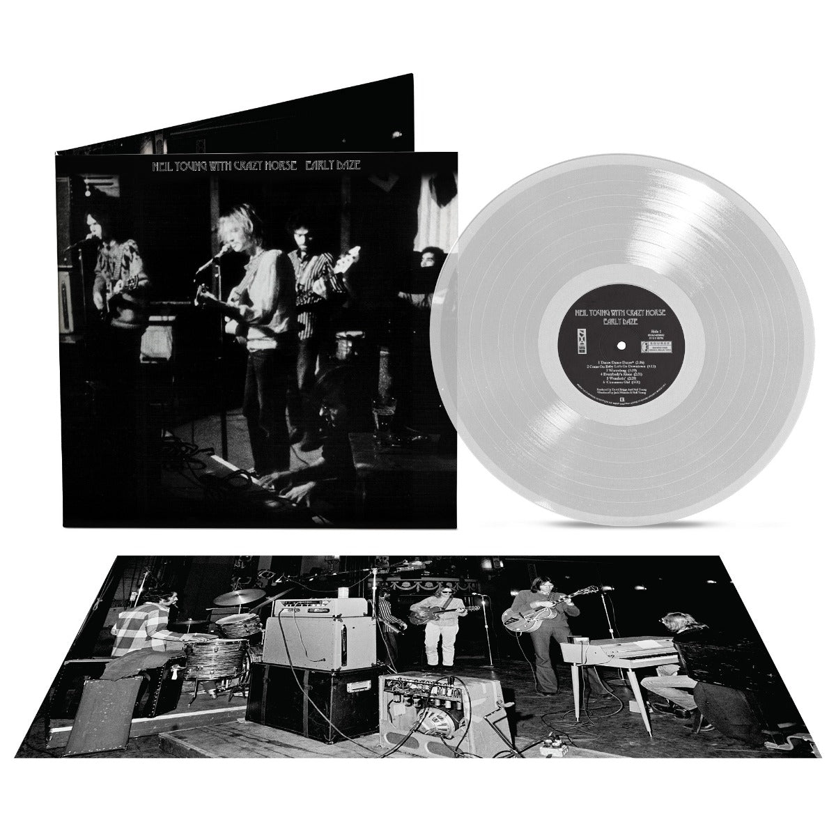 Neil Young with Crazy Horse - Early Daze (Indie Exclusive, Clear Vinyl, Gatefold with Print) Vinyl