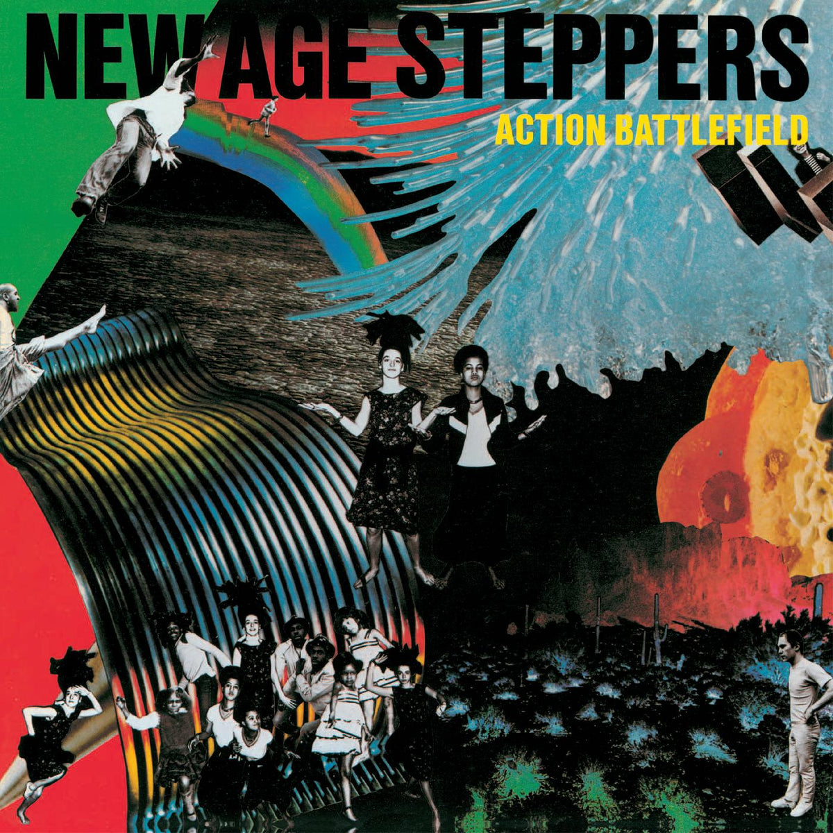 New Age Steppers - Action Battlefield Vinyl LP 1LP with full colour printed sleeve with 180gsm printed inner + DL card