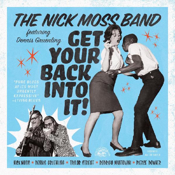Nick Moss Band / Dennis Gruenling - Get Your Back Into It (TRANSLUCENT RED VINYL) Vinyl LP Translucent Red Vinyl