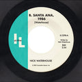 Nick Waterhouse - B. Santa Ana b/w Pushing Too Hard Vinyl 7" Vinyl Big-Hole 45's in White Paper Sleeve