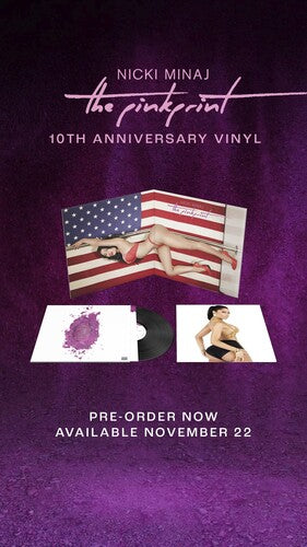 Nicki Minaj - The Pinkprint [Explicit Content] (10th Anniversary Edition, Gatefold LP Jacket) (2 Lp's) Vinyl