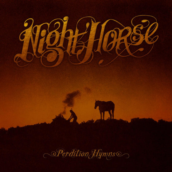 Night Horse - Perdition Hymns (MARBLED RED VINYL) Vinyl 2LP Marbled Red Vinyl, Gatefold Sleeve