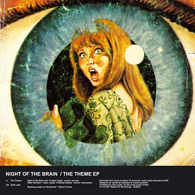 NIGHT OF THE BRAIN - The Theme EP Vinyl 10"