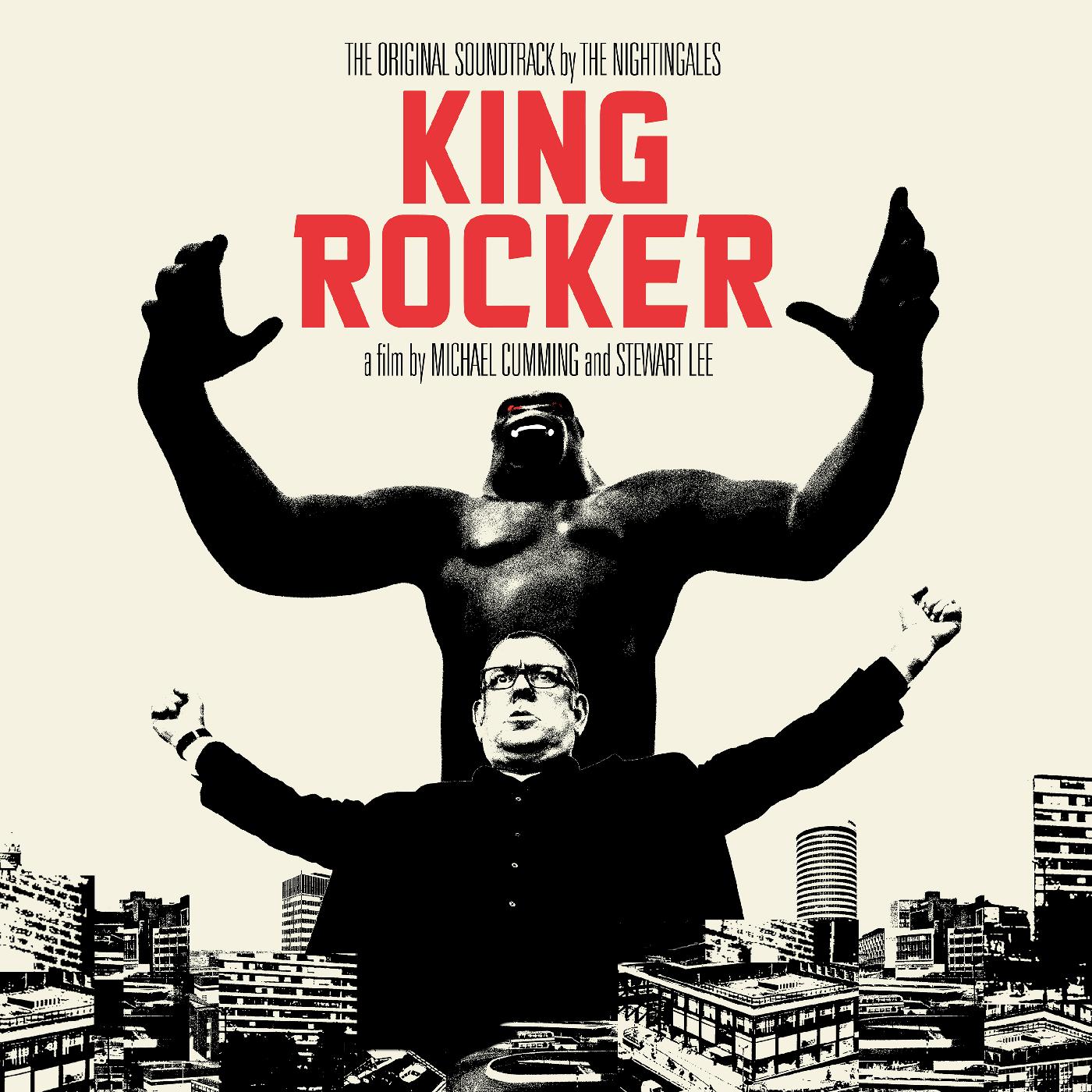 Nightingales - King Rocker (RED VINYL) Vinyl LP RED VINYL, POSTER, + BOOKLET [w/ download card]