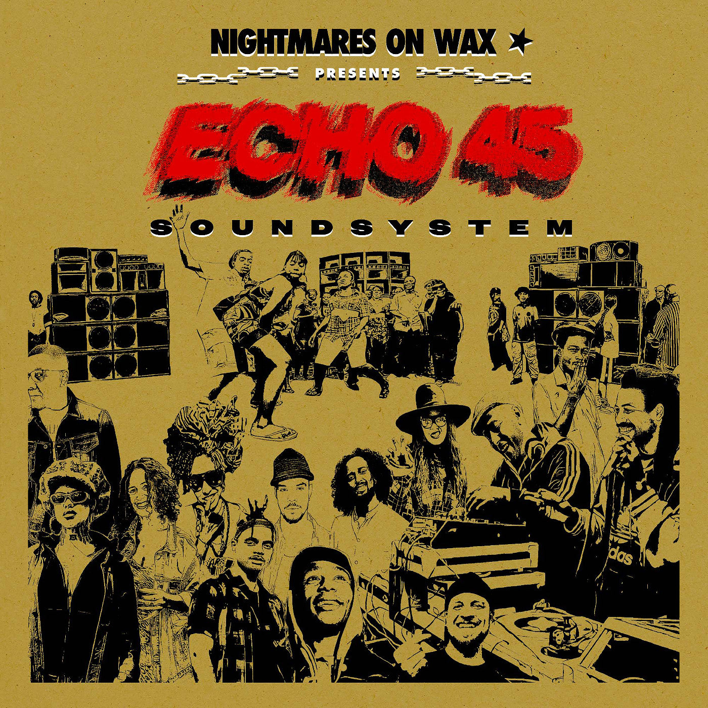 NIGHTMARES ON WAX - Echo45 Sound System (Gold Vinyl) Vinyl