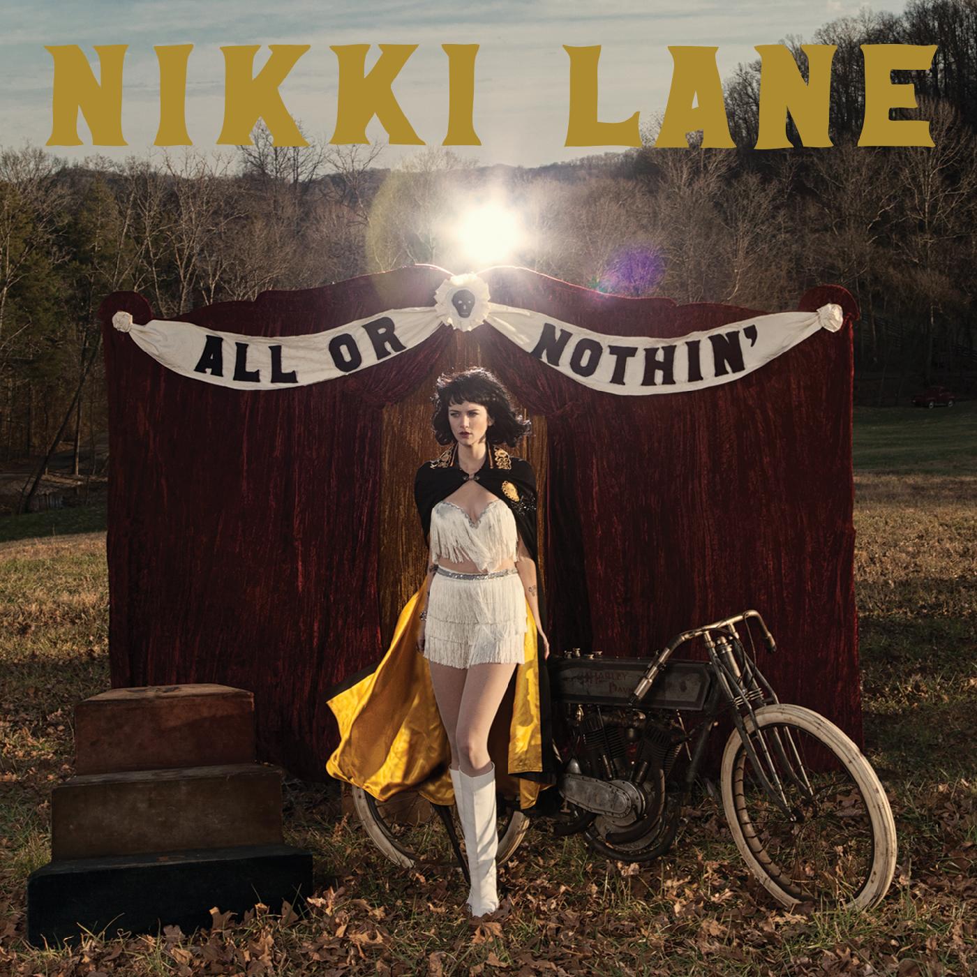 Nikki Lane - All Or Nothin' (METALLIC SILVER & YELLOW SWIRL VINYL) Vinyl LP Yellow & Silver Metallic Swirl, Limited Run