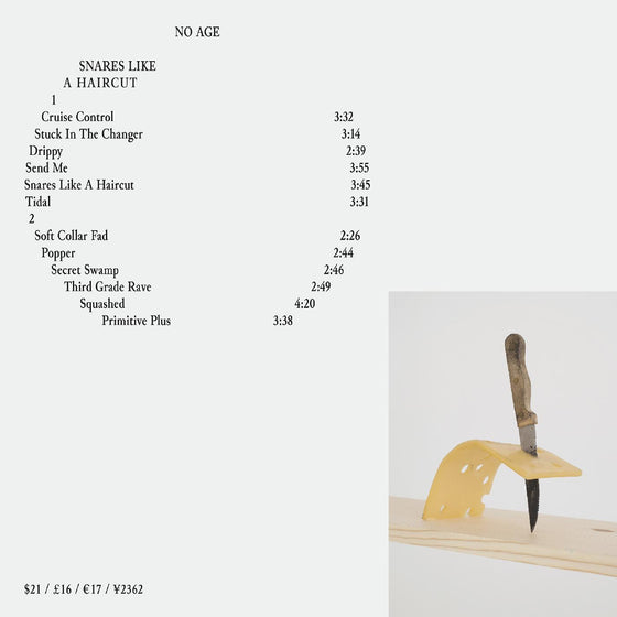 No Age - Snares Like a Haircut Cassette
