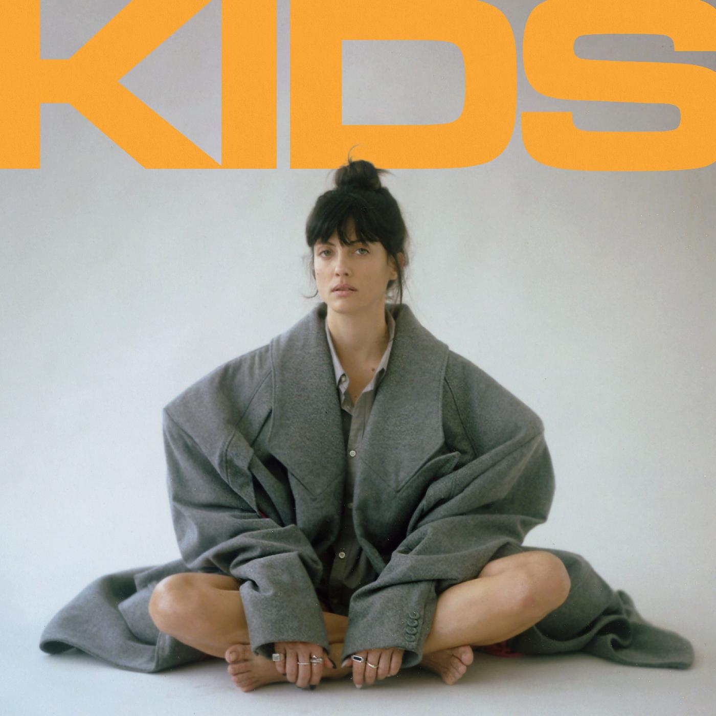Noga Erez - KIDS Vinyl Recycled black vinyl, recycled cardboard, comes with lyrics and sticker sheet, DL code included