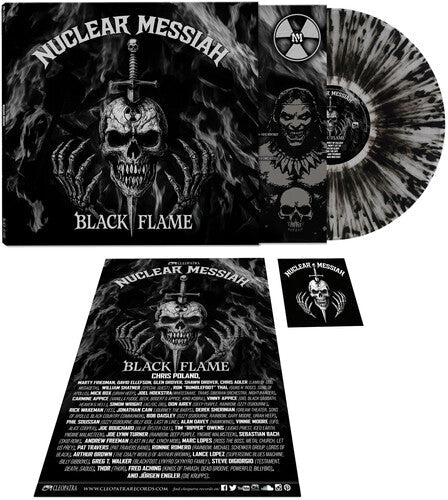 Nuclear Messiah - Black Flame (Limited Edition) [Silver, Black, Clear, Splatter] Vinyl