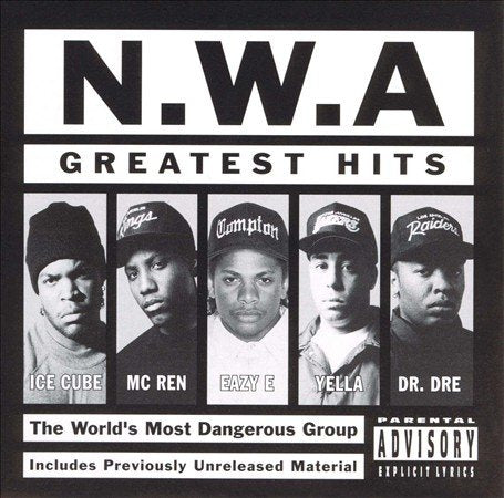 N.W.A. - Greatest Hits [Explicit Content] (Bonus Track, Remastered) (2 Lp's) Vinyl
