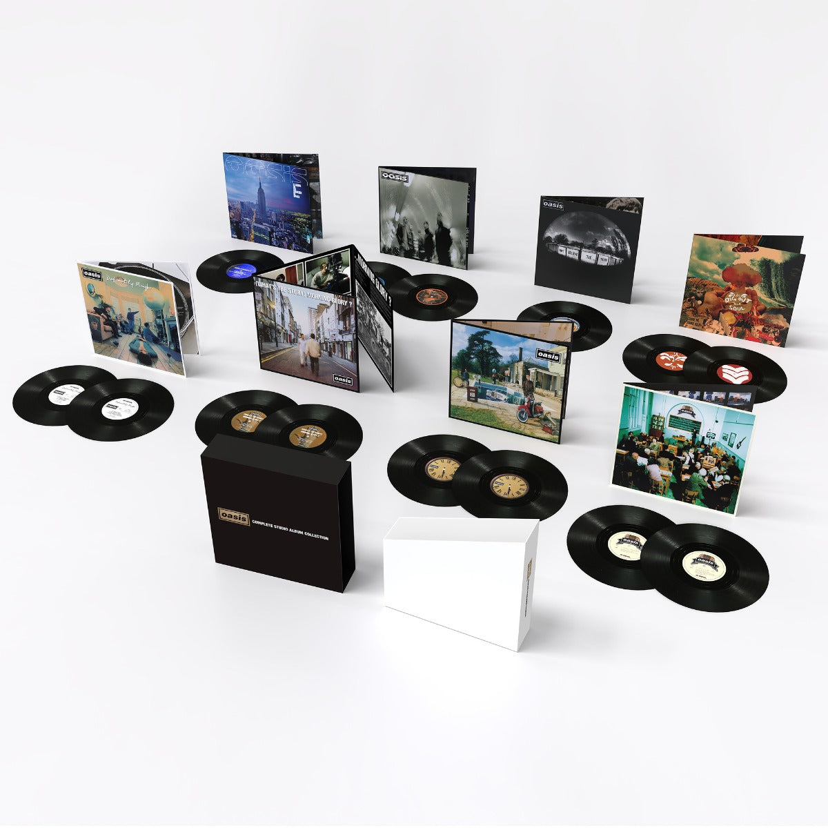 Oasis - Complete Studio Album Collection (8 Album Boxset) [LP] Vinyl