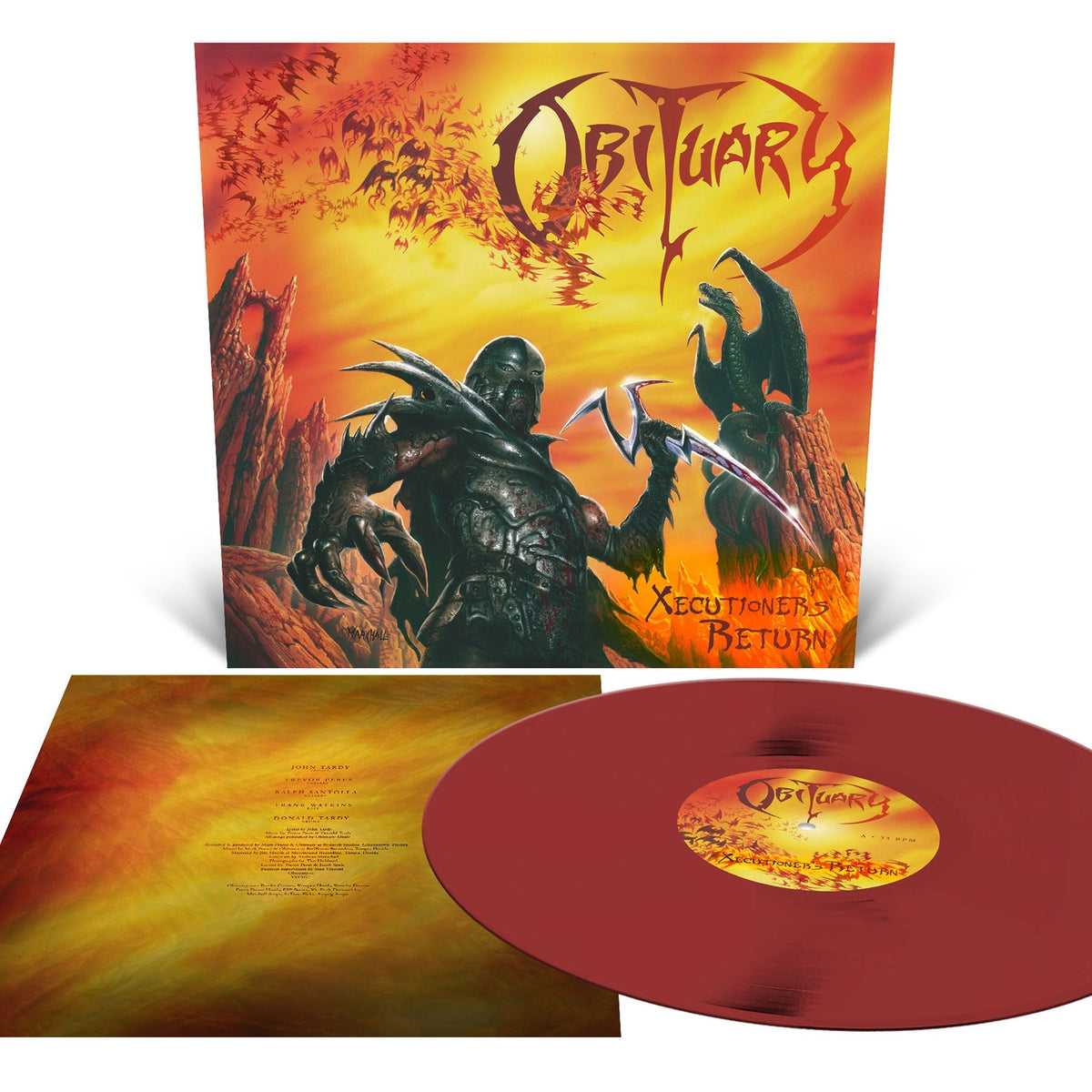 Obituary - Xecutioner'S Return (Reissue) [Oxblood] Vinyl