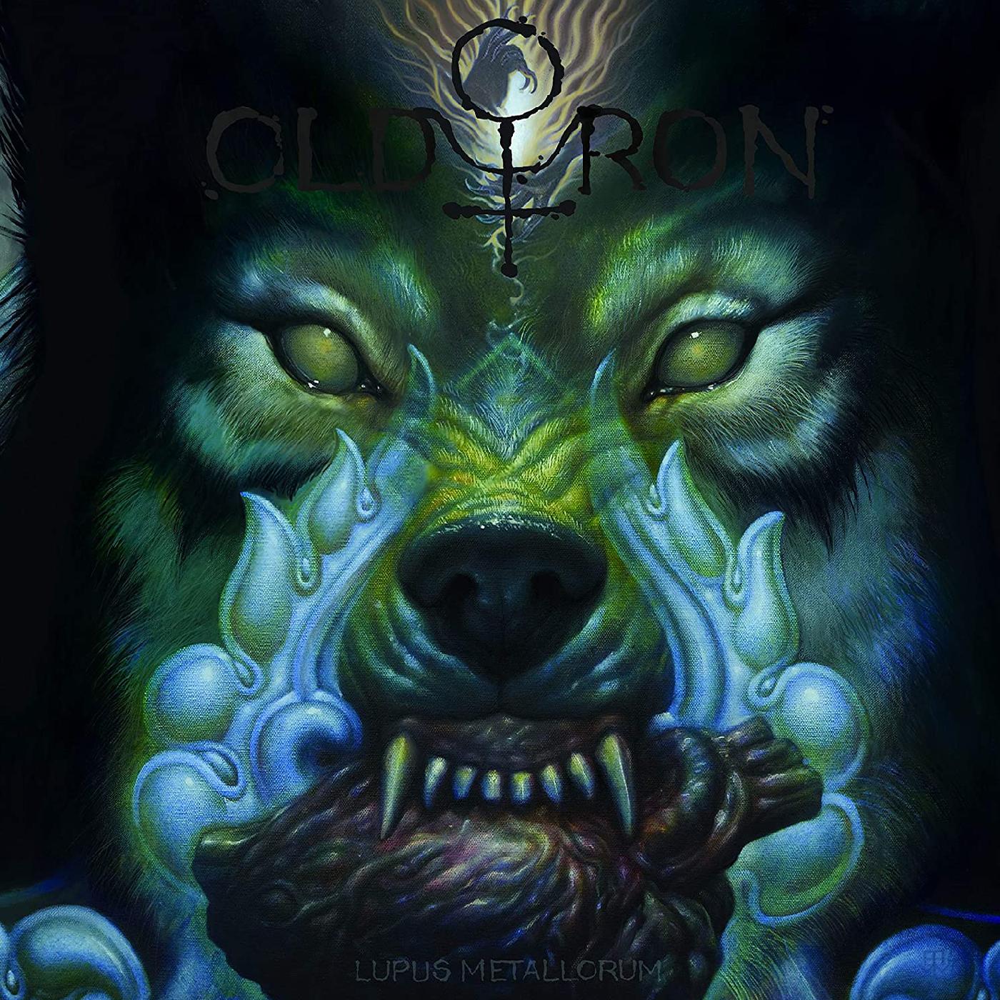 Old Iron - Lupus Metallorum (CLEAR WITH YELLOW BLUE & GREEN SPLATTER VINYL) Vinyl LP Clear w/ Yellow Blue & Green Splatter