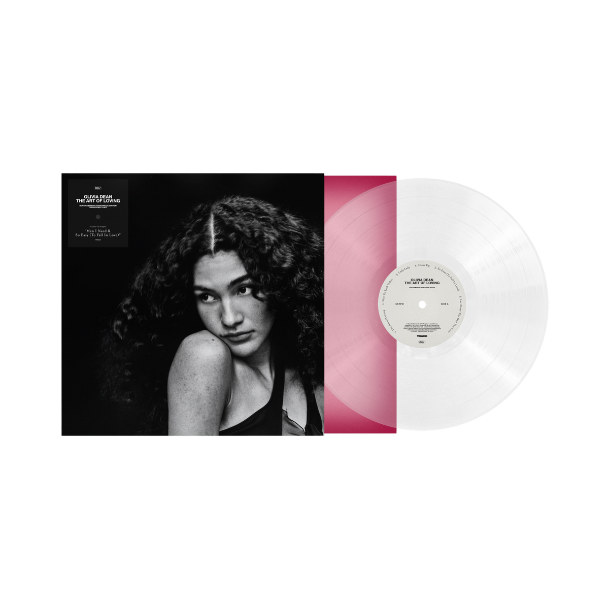 Olivia Dean - The Art Of Loving (Indie Exclusive) [Transparent LP] Vinyl