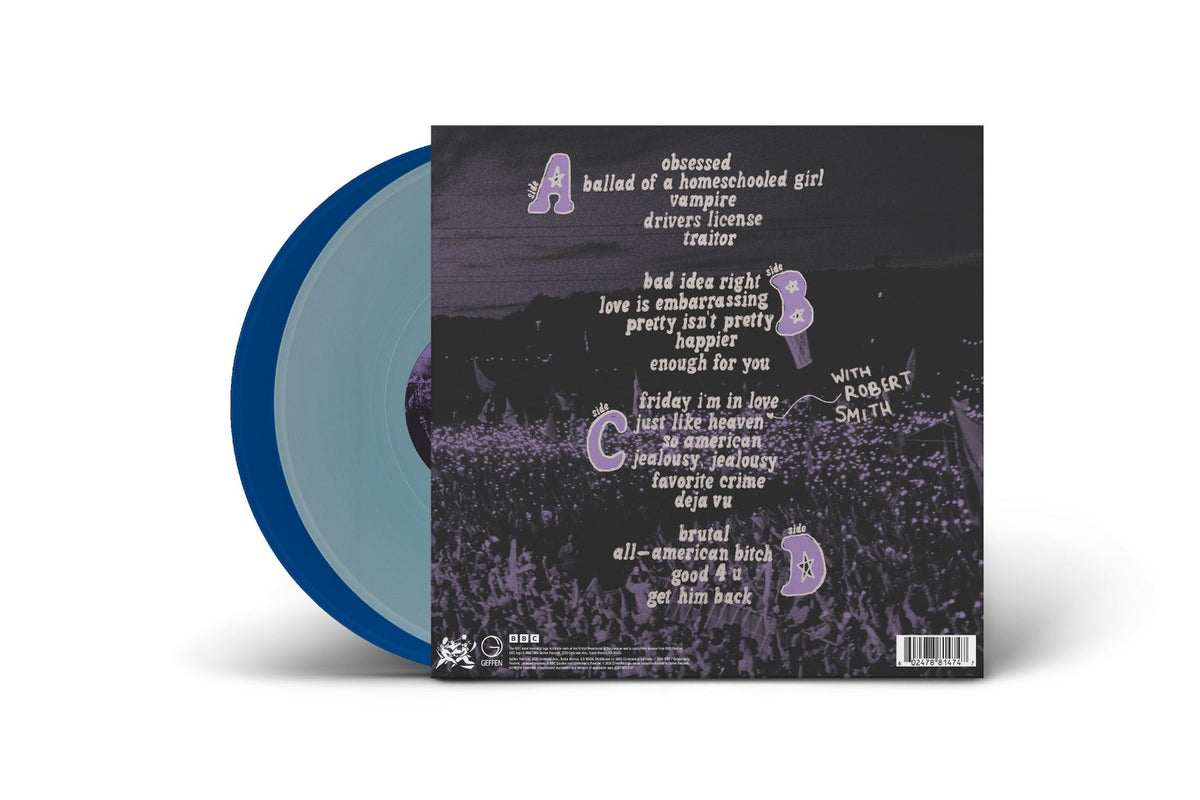 Olivia Rodrigo - Live From Glastonbury (A BBC Recording) [Light Blue/Cobalt 2LP] Vinyl