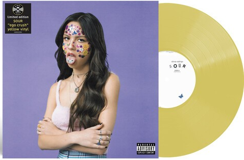 Olivia Rodrigo - Sour (Limited Edition, "Ego Crush" Yellow Colored Vinyl) Vinyl