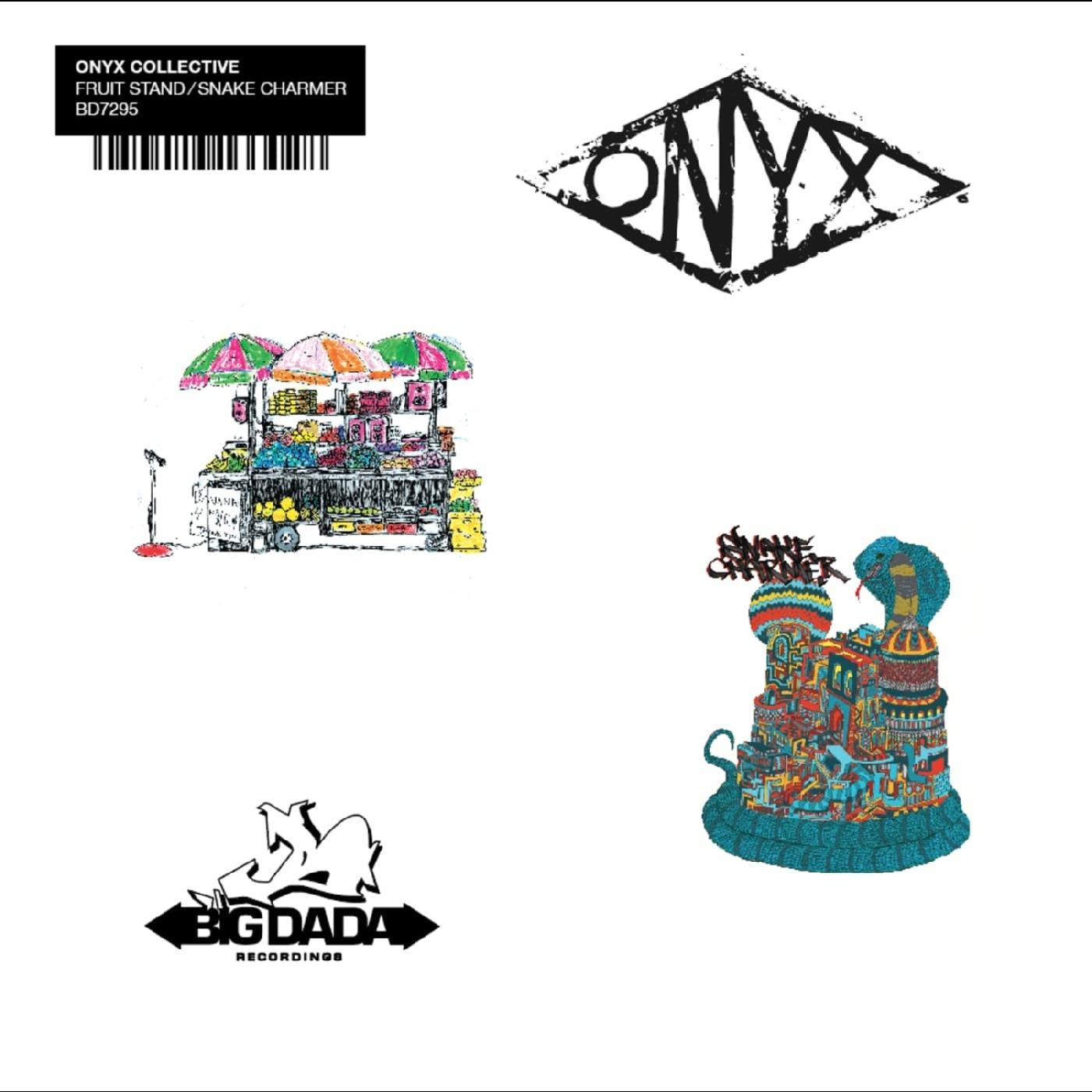 Onyx Collective - Fruit Stand / Snake Charmer Vinyl 7 Inch Vinyl Limited Edition 500 units w/ DL code