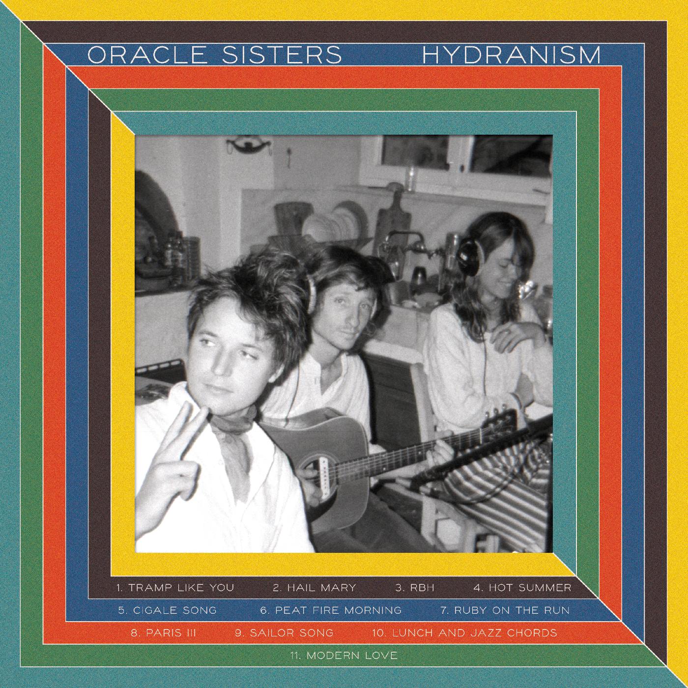 Oracle Sisters - Hydranism (CREAM VINYL) Vinyl LP Cream Color Vinyl, Die Cut Jacket and Printed Discobag Inner Sleeve