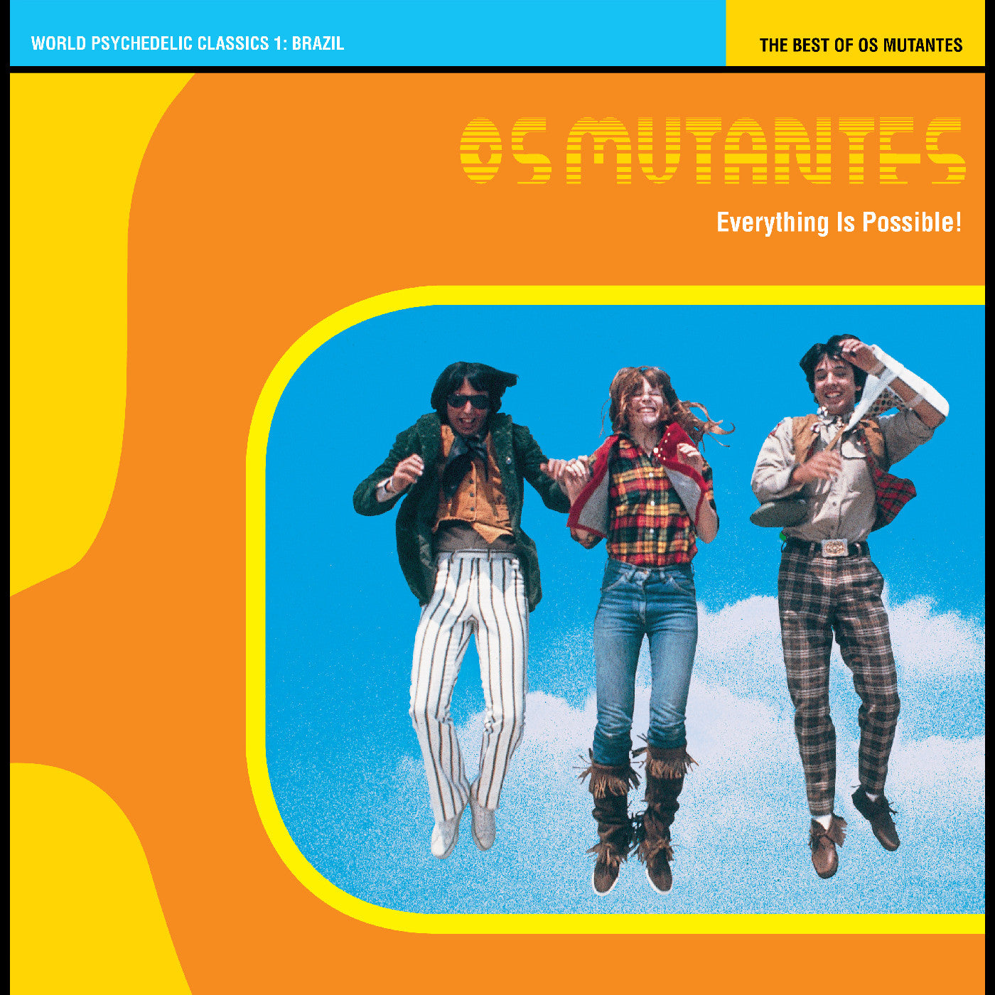 OS MUTANTES - Everything Is Possible! The Best Of Os Mutantes - World Psychedelic Classics 1 (Crystal Blue Persuasion Vinyl) Vinyl