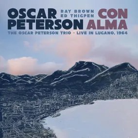 Oscar Peterson - Con Alma: The Oscar Peterson Trio Live In Lugano 1964 (RSD Exclusive, Limited Edition, Clear Vinyl, Blue) (RSD11.24.23) Vinyl