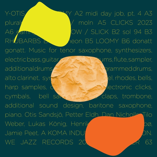 OTIS SANDSJO - Y-Otis Tre (Orange Vinyl) Vinyl LP
