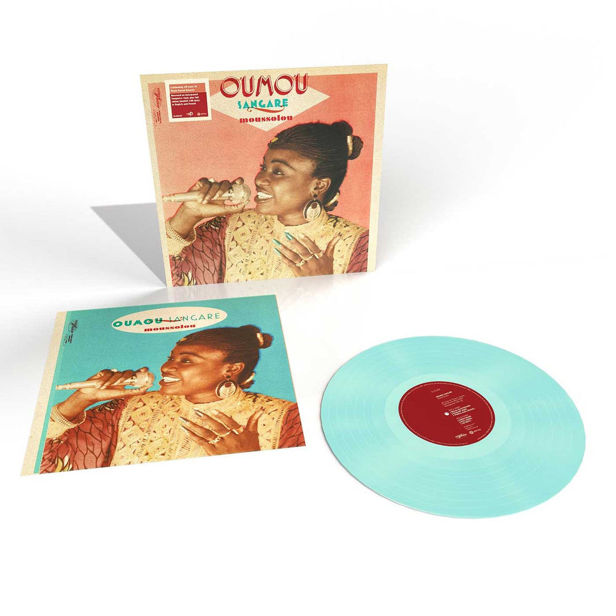 Oumou Sangaré - Moussolou [Transparent Turquoise Vinyl] Vinyl