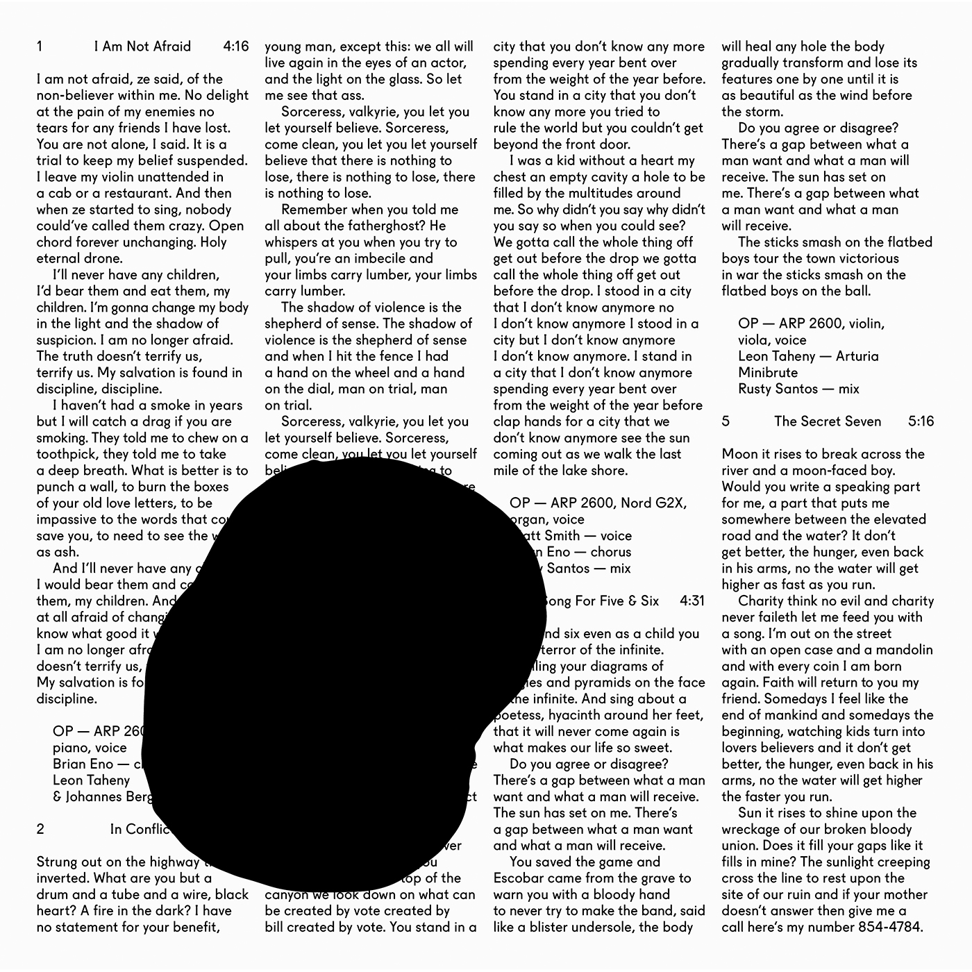 Owen Pallett - In Conflict Vinyl LP + MP3 DL Card
