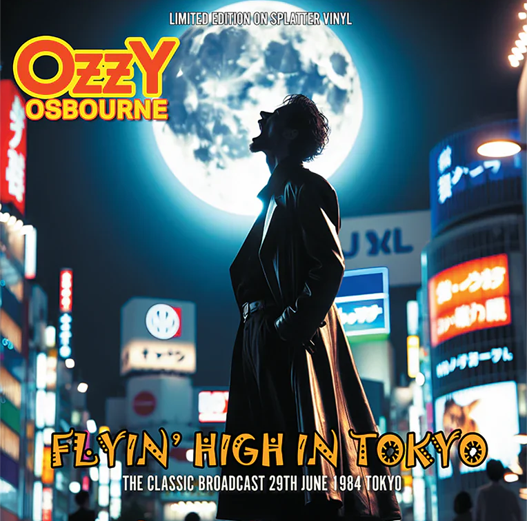 Ozzy Osbourne - Flyin' High in Tokyo (Limited Edition, Blue & White Splatter Colored Vinyl) [Import] Vinyl