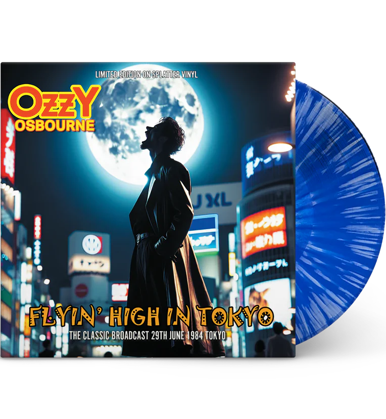 Ozzy Osbourne - Flyin' High in Tokyo (Limited Edition, Blue & White Splatter Colored Vinyl) [Import] Vinyl