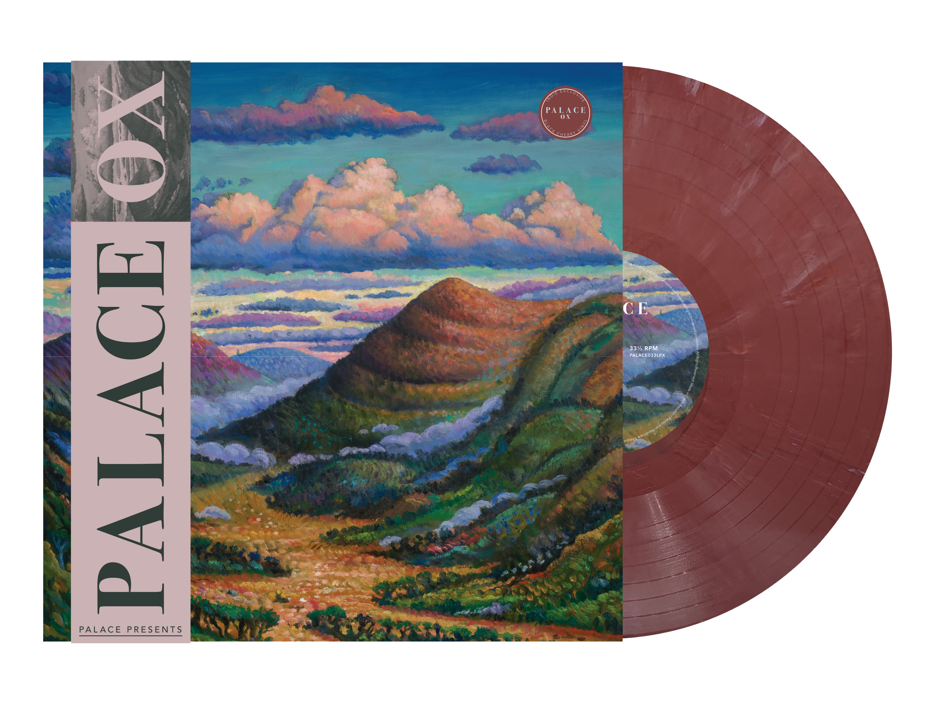 Palace - Ox (Indie Exclusive) [Black Cherry] Vinyl