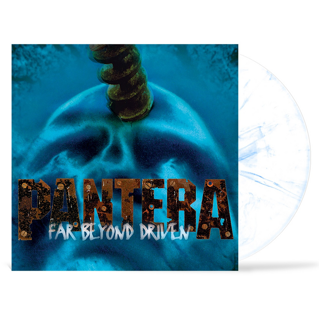 Pantera - Far Beyond Driven (Brick & Mortar Exclusive) (Marbled White & "Stronger Than Blue" Colored Vinyl) Vinyl