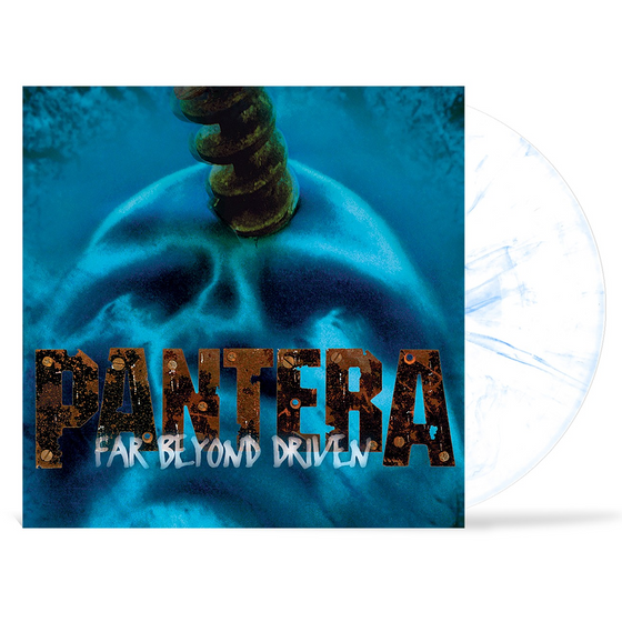 Pantera - Far Beyond Driven (Brick & Mortar Exclusive) (Marbled White & "Stronger Than Blue" Colored Vinyl) Vinyl