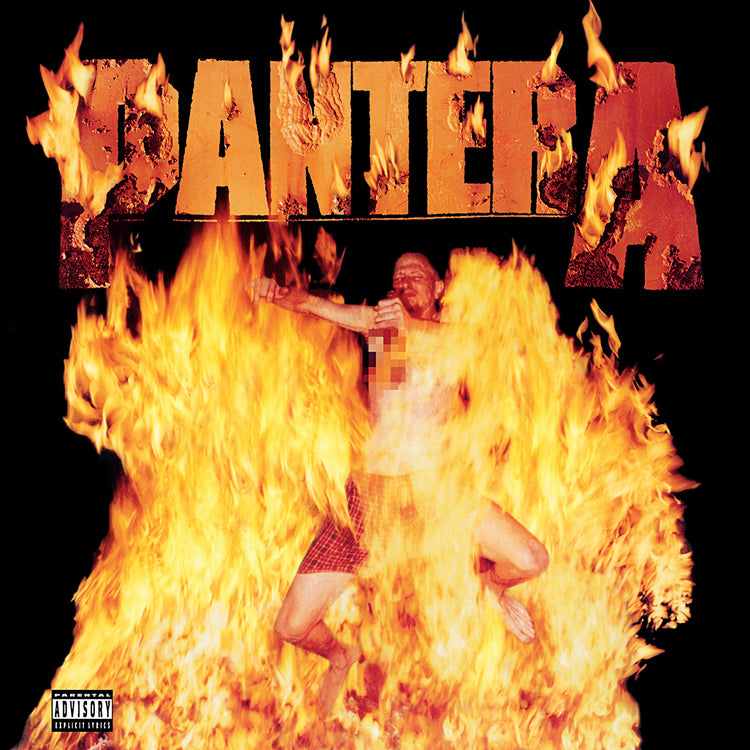 Pantera - Reinventing The Steel (Limited Edition, White & Southern Flames Yellow Marbled Colored Vinyl) Vinyl
