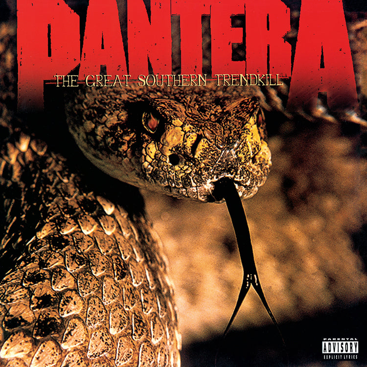 Pantera - The Great Southern Trendkill (Brick & Mortar Exclusive) (White & "Sandblasted" Orange Marble Colored Vinyl) Vinyl
