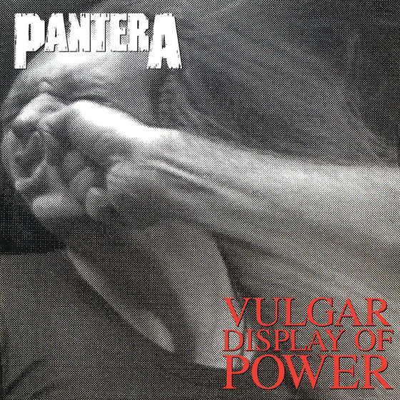 Pantera - Vulgar Display Of Power (Brick & Mortar Exclusive) (1 LP) (Marbled Black/Grey Vinyl) Vinyl