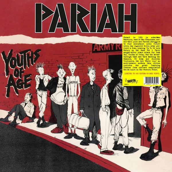 Pariah - Youths of Age Vinyl LP