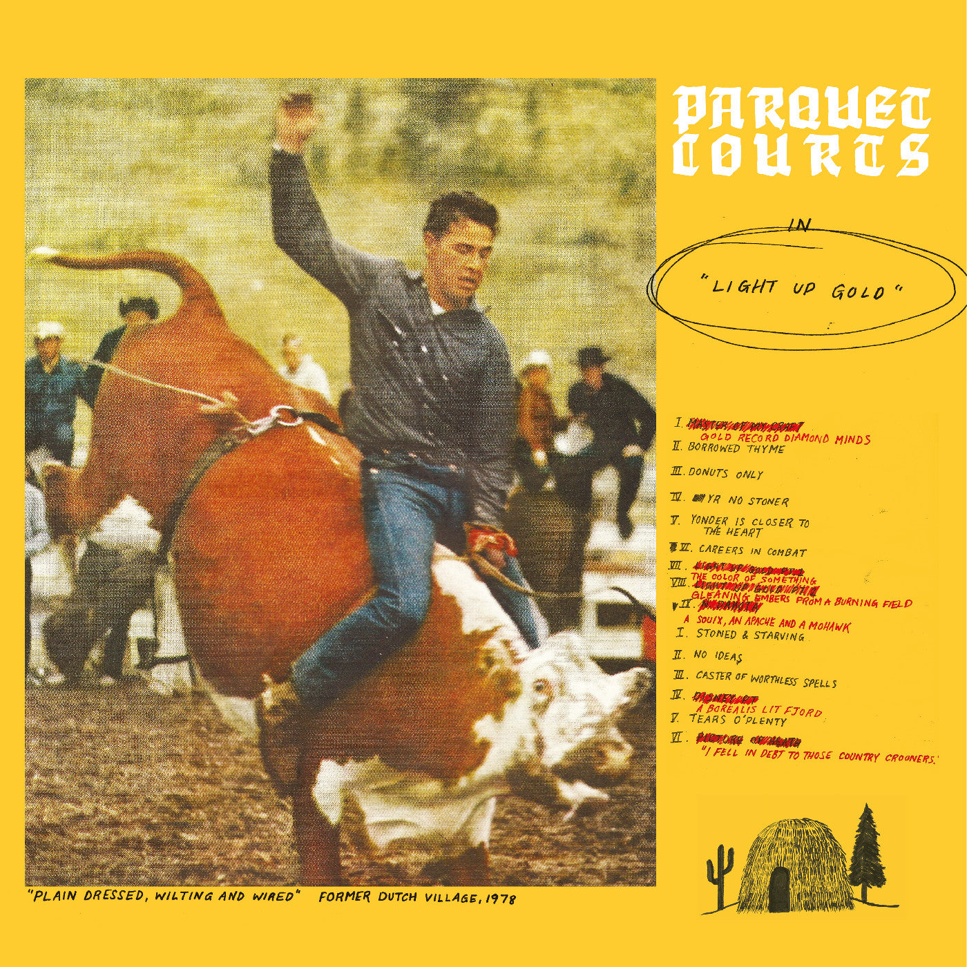 Parquet Courts - Light Up Gold Vinyl