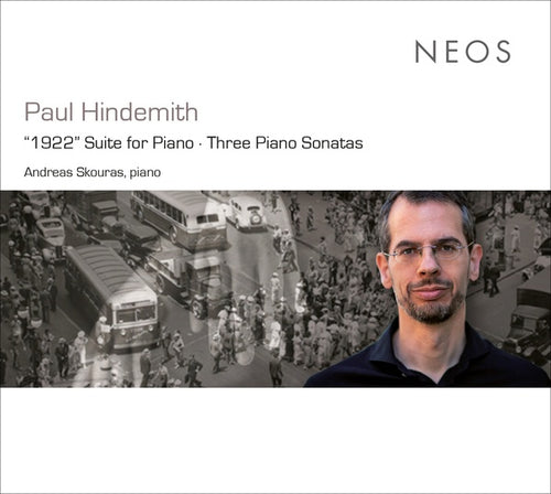 PAUL HINDEMITH - "1922" Suite for Piano - Three Piano Sonatas CD CD