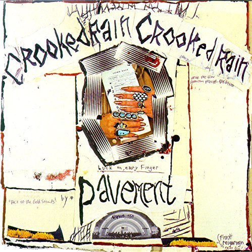 Pavement - Crooked Rain, Crooked Rain Vinyl LP standard Jacket