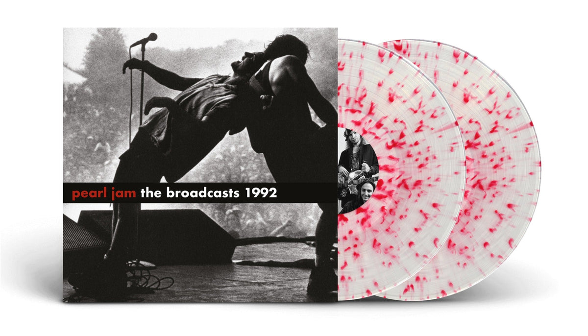 Pearl Jam - 1992 BROADCASTS (CLEAR/RED SPLATTER VINYL) Vinyl
