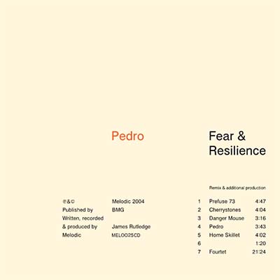 PEDRO (UK) - Fear & Resilience CD CD