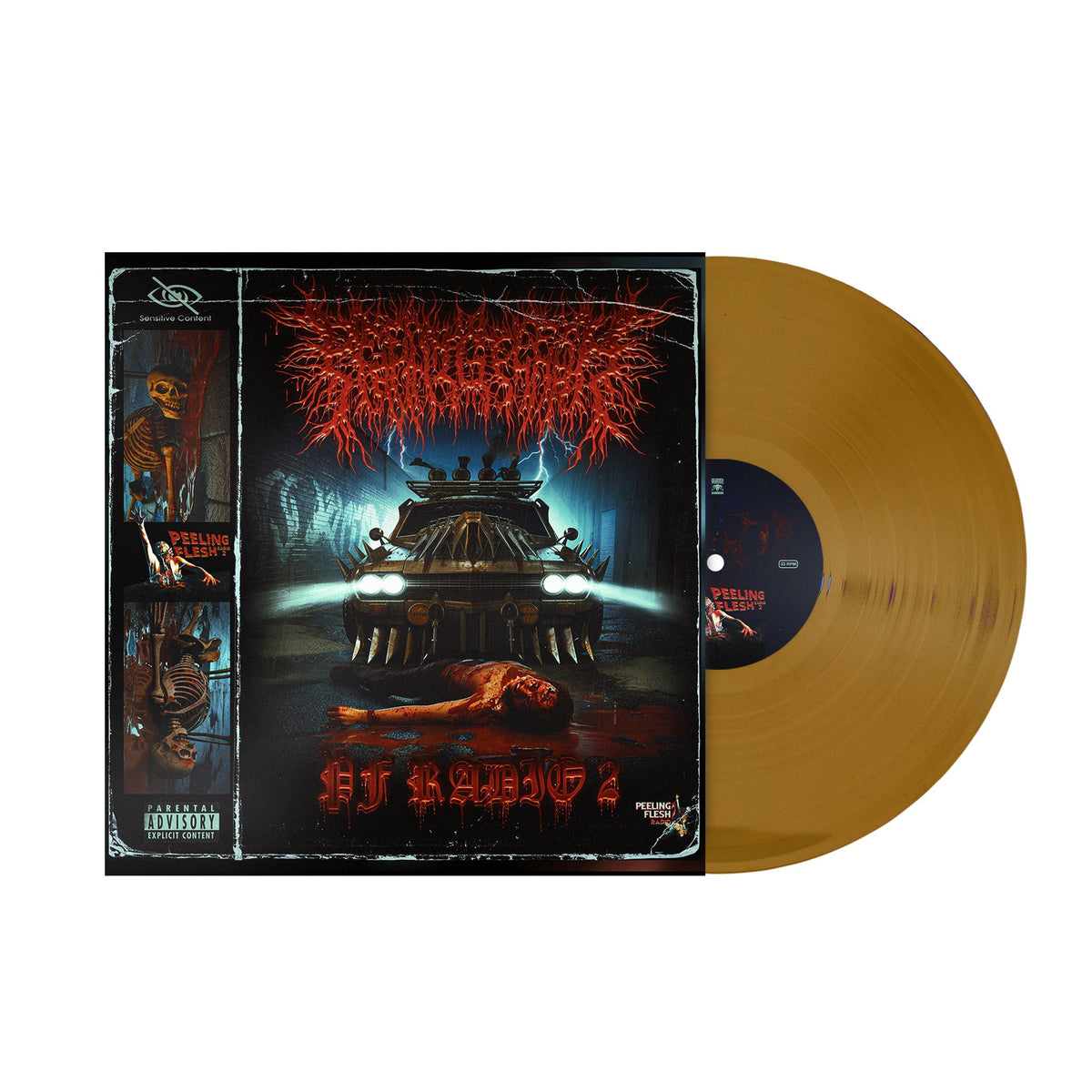 Peelingflesh - Pf Radio 2 (Gold Vinyl) Vinyl