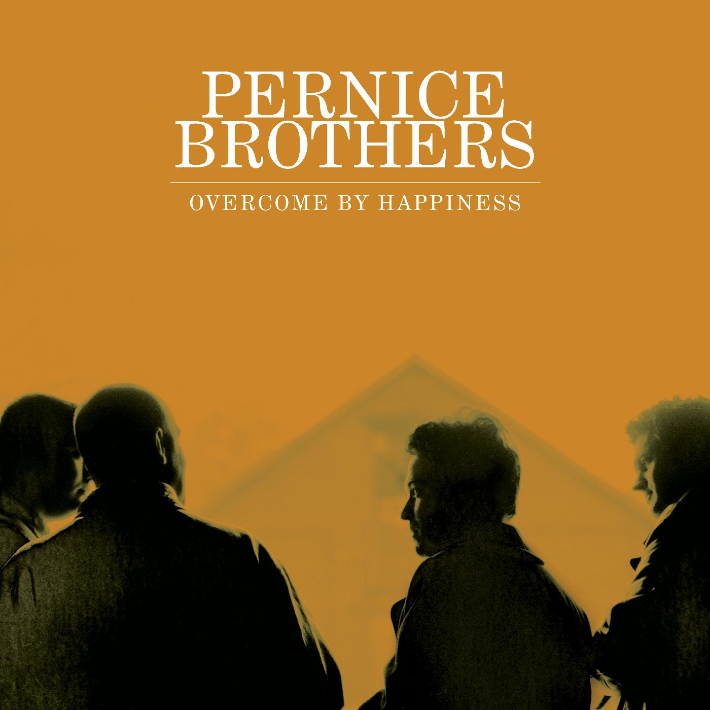 Pernice Brothers - Overcome By Happiness (25th Anniversary Edition) Vinyl LP Single Jacket, Full Color Sleeve, Marketing Sticker