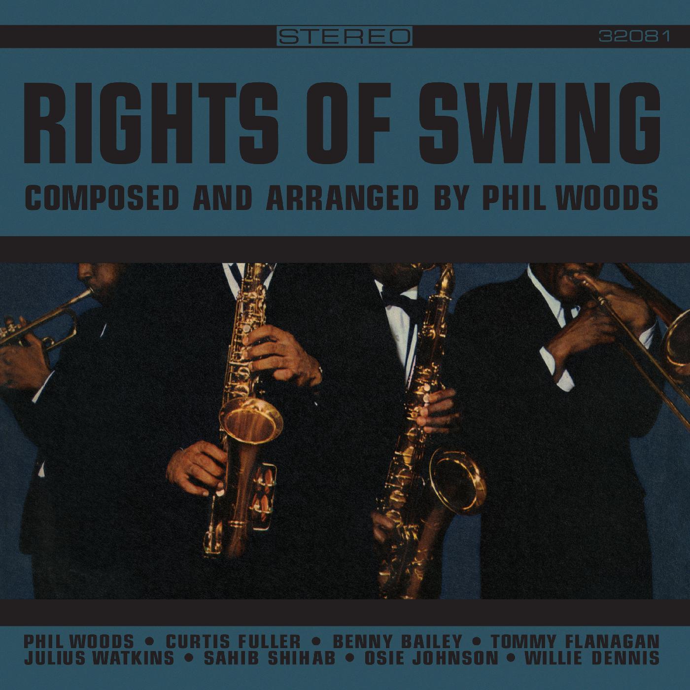 Phil Woods - Rights of Swing (Remastered) Vinyl LP 180g Vinyl, Tip On Style Jacket